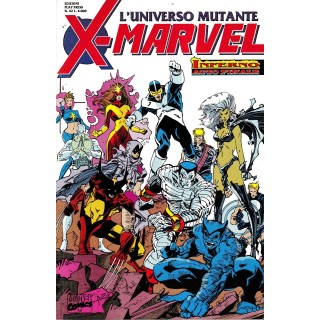 X-Marvel 42 universo mutante Inferno atto finale di Chiarello ed. Play Press