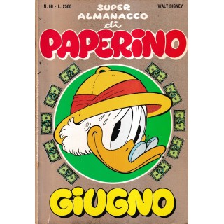 Super almanacco di Paperino 60 giugno II serie di Disney ed. Mondadori FU06