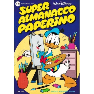 Super almanacco di Paperino 17 nov. '81 II serie di Disney ed. Mondadori FU12