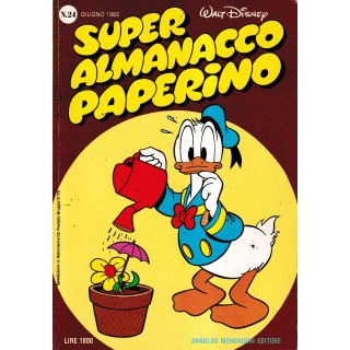 Super almanacco di Paperino 24 giu. '82 II serie di Disney ed. Mondadori FU12