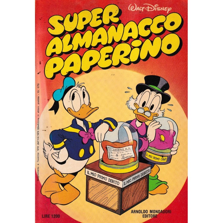 Super almanacco di Paperino  9 mar. '79 I serie di Disney ed. Mondadori FU17