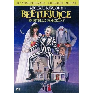 DVD Beetlejuice 20° anniversario deluxe edition ITA usato ed. Warner Bros B74