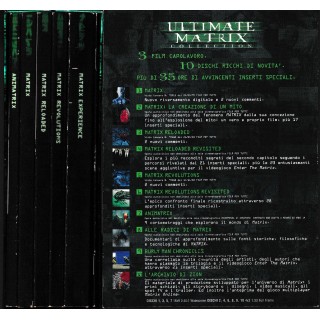 DVD Ultimate Matrix collection serie COMPL. 1/5 ITA usato ed. Warner Bros B57
