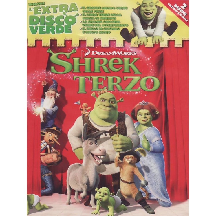 DVD Shrek terzo edizione speciale 2 dischi ITA usato ed. Dreamworks B22