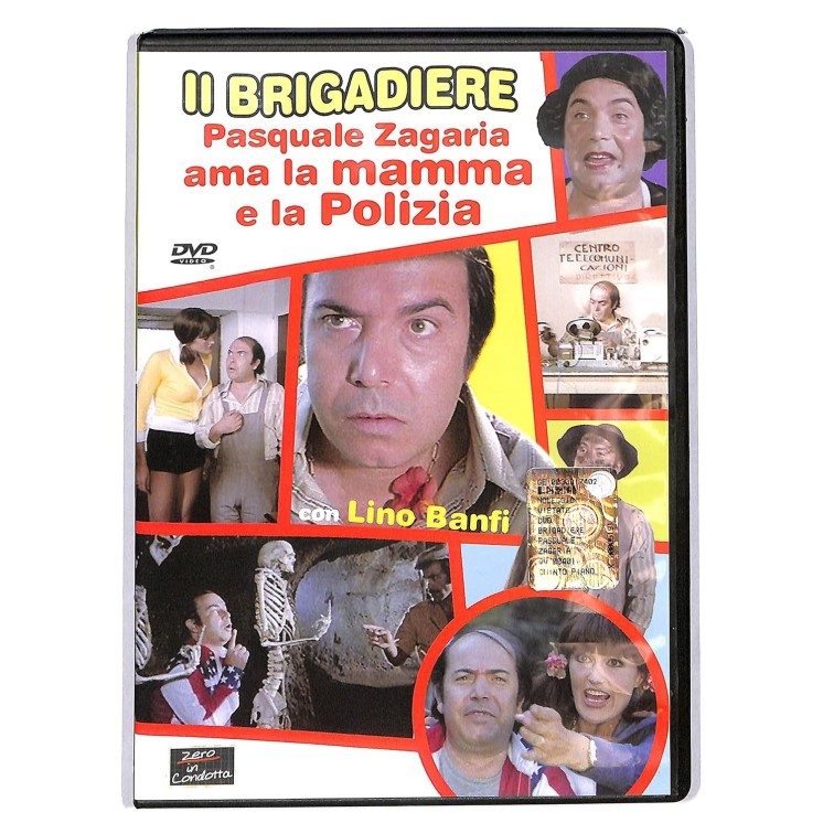 DVD Il brigadiere P. Zaccaria ama mamma e polizia ITA usato ed. Quinto Piano B67