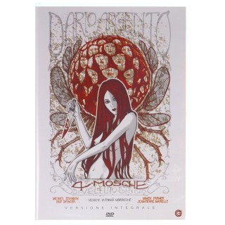 DVD 4 mosche di velluto grigio versione integrale ITA usato ed. Cecchi Gori B29