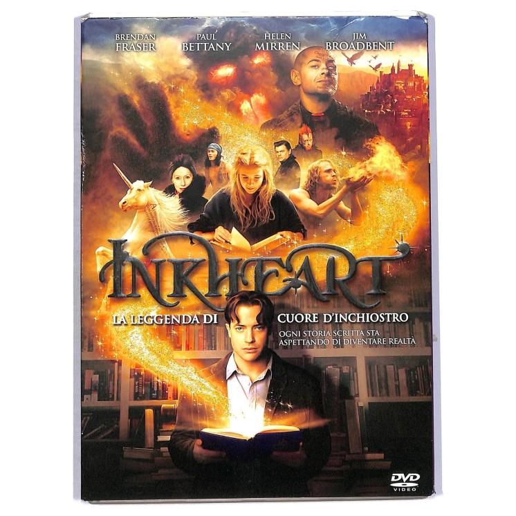 DVD Inkheart la leggenda di cuore d'inchiostro ITA usato ed. Eagle Pictures B81