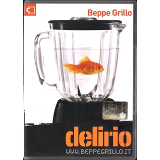 DVD Delirio con Beppe Grillo ITA usato ed. Casaleggio Associati B81