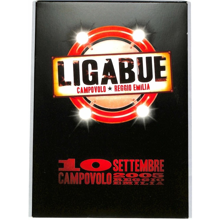 DVD Ligabue Campovolo + Reggio Emilia ITA usato ed. Warner Music Group B81