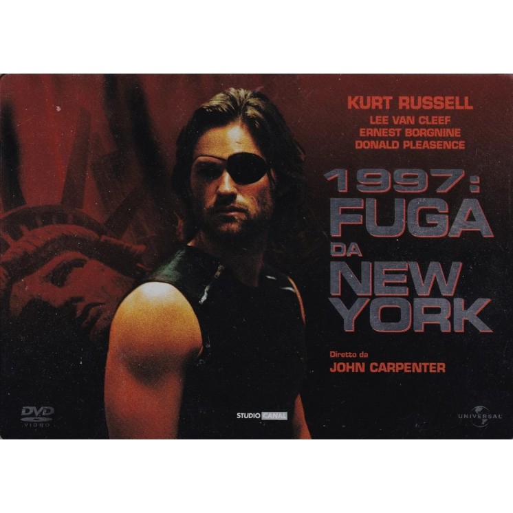 DVD 1997: fuga da New York steelbook ITA usato ed. Universal B55