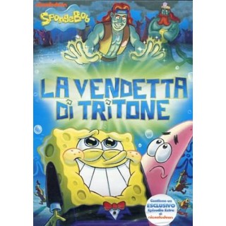 DVD Spongebob la vendetta di Tritone ITA usato ed. Paramount B55