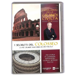 DVD I segreti del Colosseo ITA usato EDITORIALE ed. Rai Trade B81