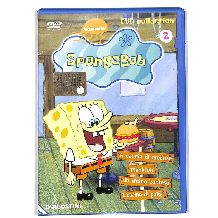 DVD Spongebob 2 ITA usato EDITORIALE ed. Planeta DeAgostini B81