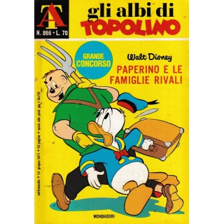 Albi di Topolino n. 866 Paperino e famiglie rivali ed. Mondadori FU07