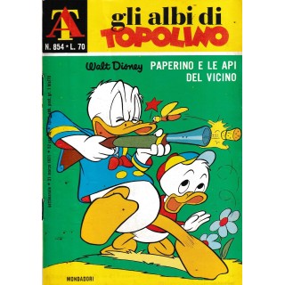 Albi di Topolino n. 854 Paperino e le api del vicino ed. Mondadori FU07
