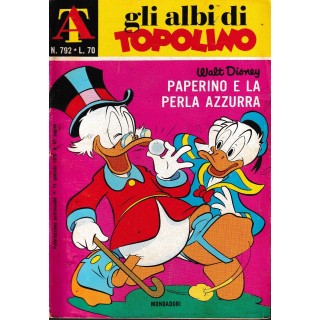 Albi di Topolino n. 792 Paperino e la perla azzurra ed. Mondadori FU07