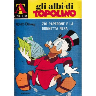 Albi di Topolino n. 719 zio Paperone e donnetta nera ed. Mondadori FU07
