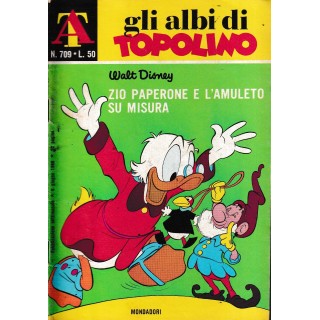 Albi di Topolino n. 709 zio Paperone e l'amuleto su misura ed. Mondadori FU07