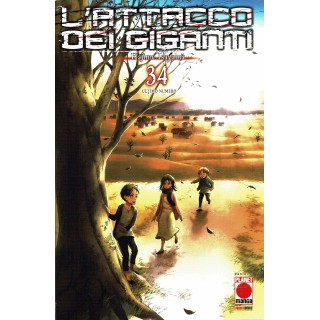 L'Attacco dei Giganti n.34 di Hajime Isayama RISTAMPA NUOVO ed. Panini