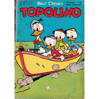 Topolino n.   71  originale set 1953  ed. Walt Disney Mondadori
