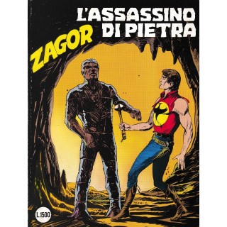 Zagor n. 314 l'assassino di pietra di Nolitta ed. Bonelli