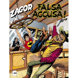 Zagor n. 424 falsa accusa di Nolitta ed. Bonelli