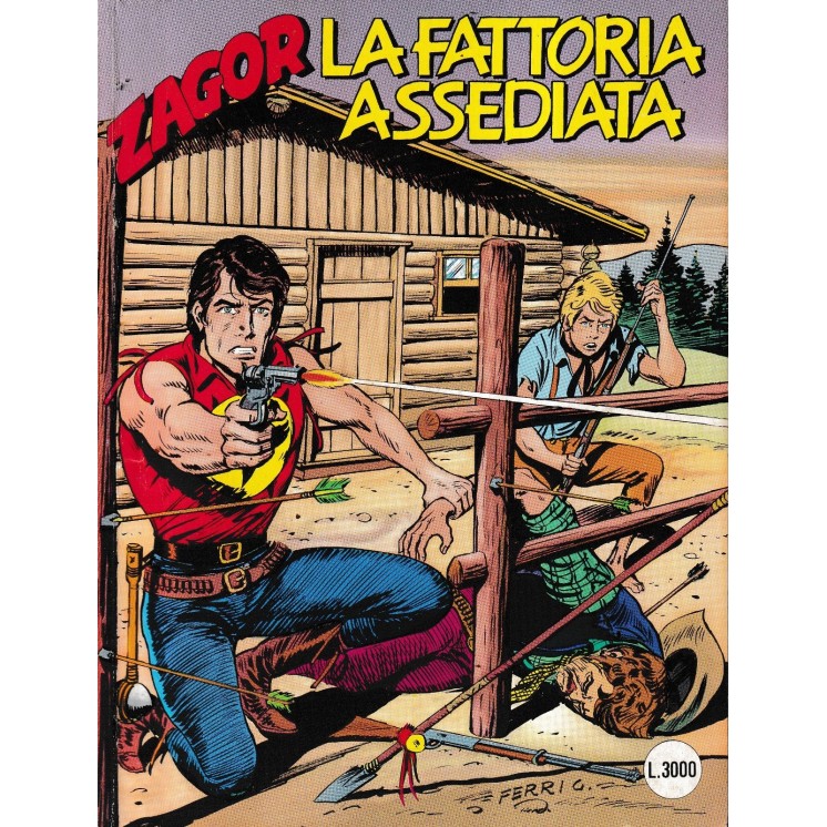 Zagor n. 426 la fattoria assediata di Nolitta ed. Bonelli