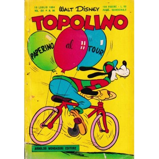 Topolino n.   94  originale lug 1954  ed. Walt Disney Mondadori
