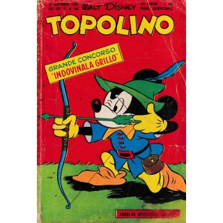 Topolino n.  150 originale nov 1956  ed. Walt Disney Mondadori