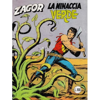 Zagor scritta rossa n.147 la minaccia verde di Ferri ed. Bonelli