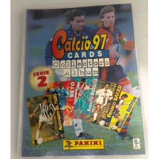 Calcio 97 cards serie 2 collectors album seq. INCOMPLETA 1/250 ed. Panini FU22