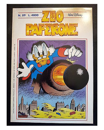 Zio Paperone n.  89 di Carl Barks ed. Walt Disney