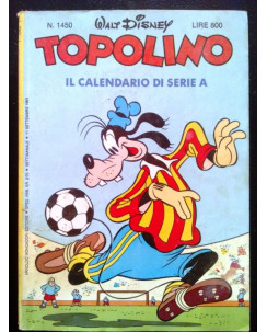 Topolino n.1450 di Walt Disney ed. Mondadori