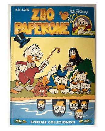 Zio Paperone N.  16 di Carl Barks ed. W.D.Company Italia