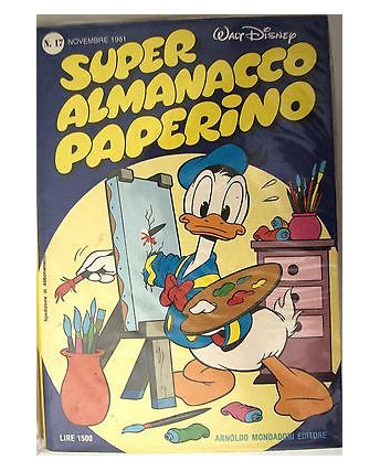 Super almanacco Paperino  17 1981 di Walt Disney ed. Mondadori FU49