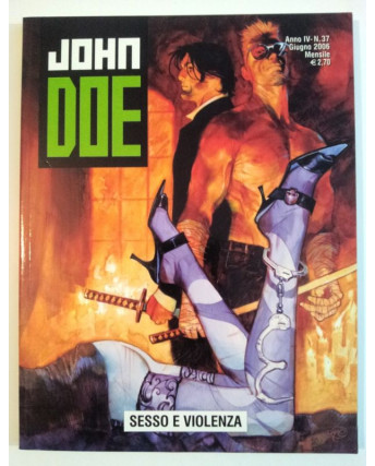 John Doe n.37 di Roberto Recchioni, Bartoli, Carnevale ed. Eura