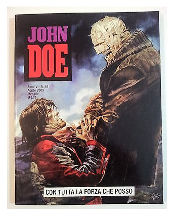 John Doe n.59 di Roberto Recchioni, Bartoli, Carnevale ed. Eura