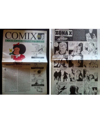 Comix Il Giornale dei Fumetti n 6 Fuoriserie Martin Mystere seq. 4 pagine