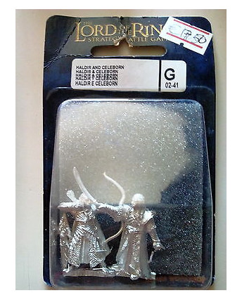 The Lord of the Ring: Haldir e Celeborn * SdA * in metallo * G 02-41