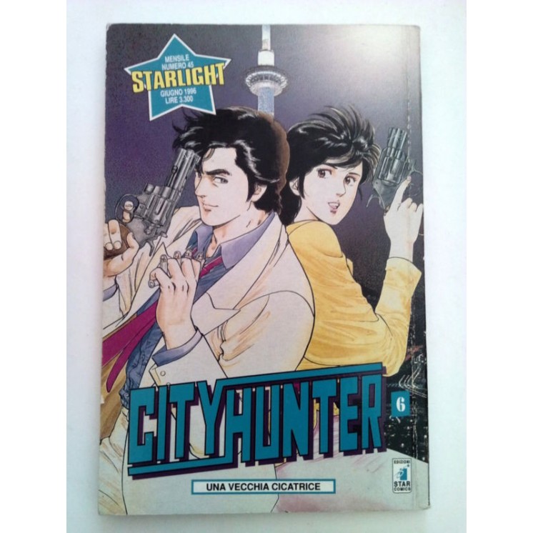 City Hunter n. 6 di Tsukasa Hojo - 1a ed. Star Comics NUOVO! 2,00€