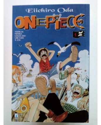 One Piece n. 1 di Eiichiro Oda ristampa NUOVO  ed. Star Comics