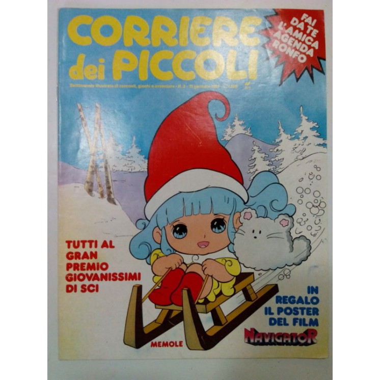 Corriere dei Piccoli n. 2 1987 [Holly & Benji, Spank, Mila e Shiro]...