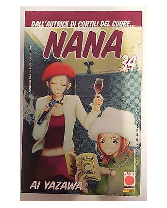 Nana n. 34 di Ai Yazawa - Prima Edizione Planet Manga