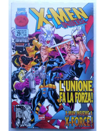 X Men Deluxe N. 29  - Onslaught Fase 7  - Edizioni Marvel Italia