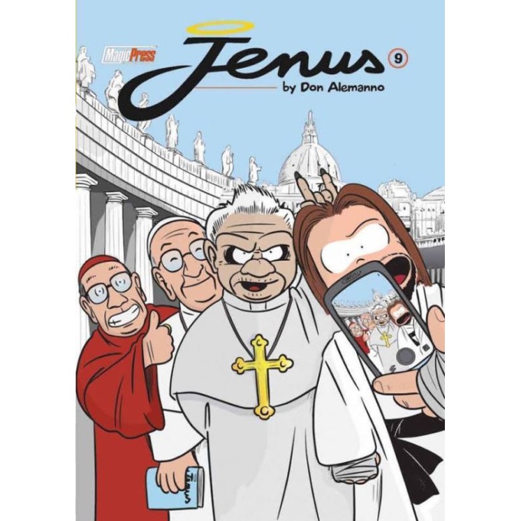 Jenus 9 di Don Alemanno - ed. Magic Press SCONTO 20% * NUOVO!!! 2,50€
