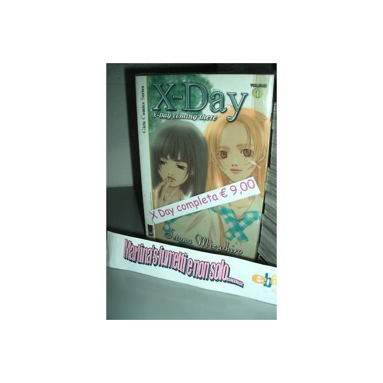 X Day 1/2 completa ed.Flashbook manga 9,00€