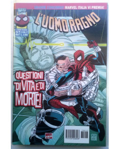 L'Uomo Ragno N. 217 questioni di vita e di morte ed. Marvel Italia Spiderman