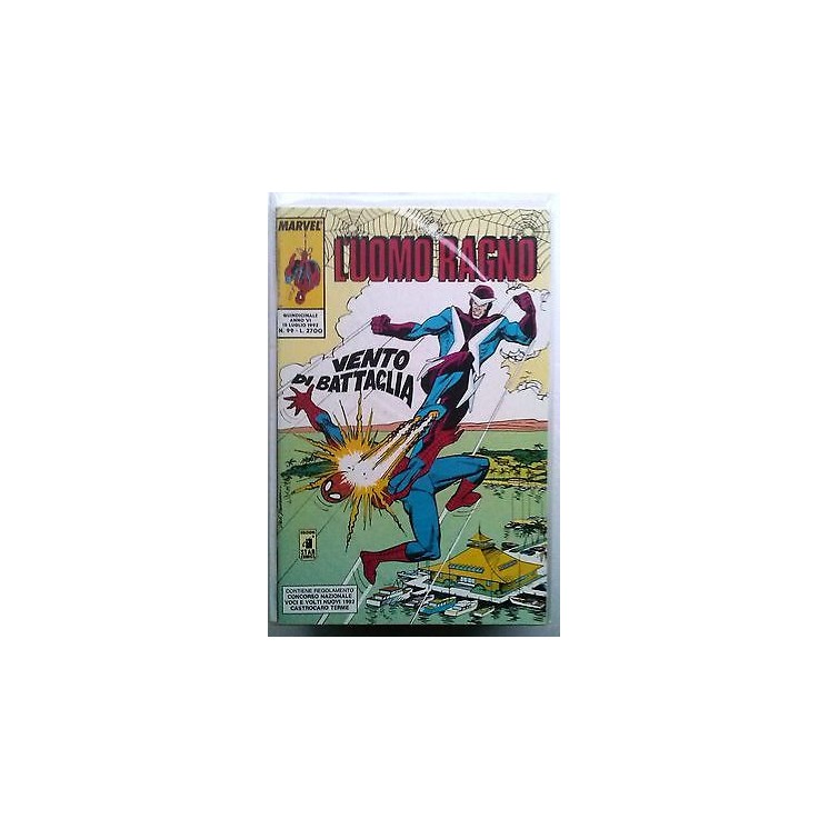 L'Uomo Ragno n. 99 Vento di battaglia - Spiderman - Martina's Fumetti