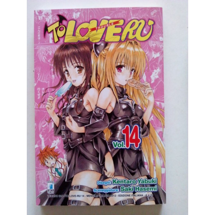 To Love Ru n.14 di Kentaro Yabuki -10% - ed. Star Comics 3,78€
