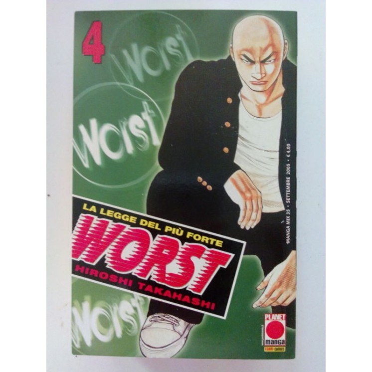 Worst n.4 di Hiroshi Takahashi Planet Manga - Martina's Fumetti